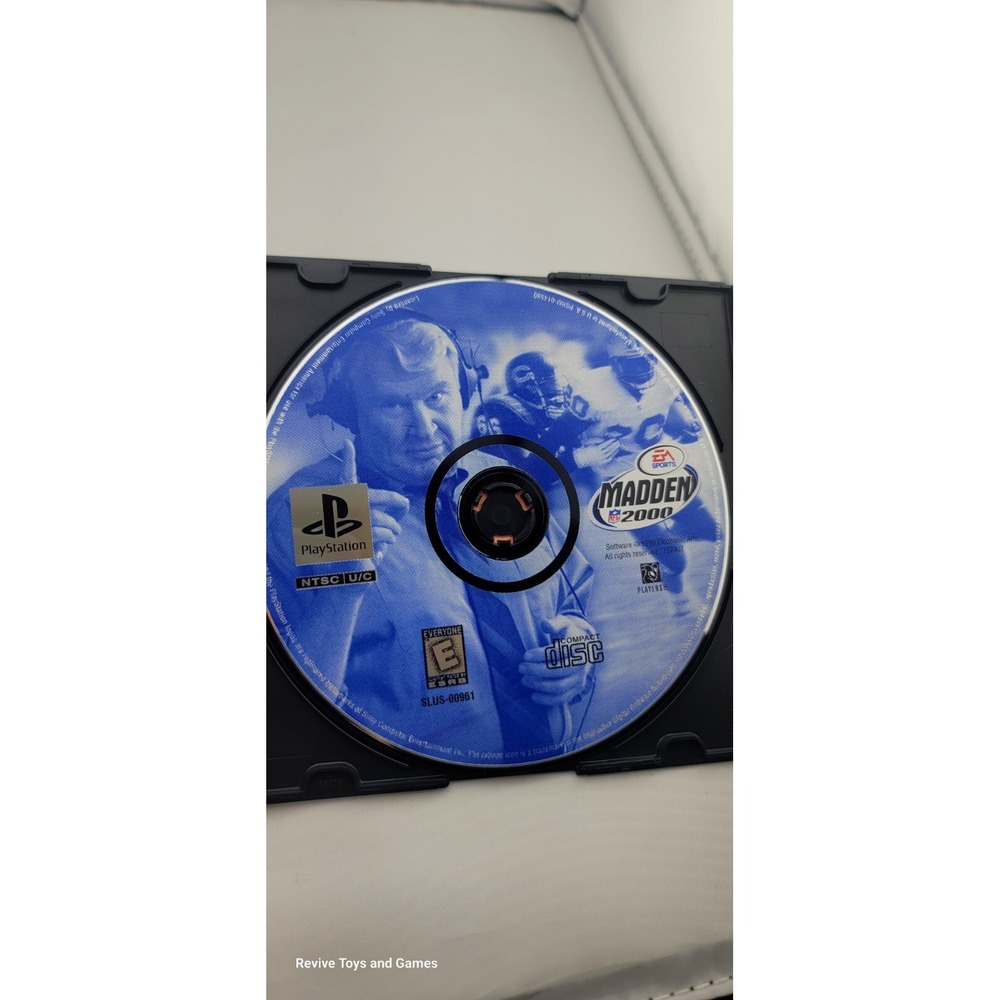 Madden NFL 2001 (Sony PlayStation‎ 1, PS1, 2000) Disc Only Tested and Working